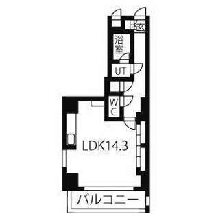 スタジオスクエア大須【10階】の間取り