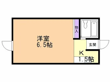 学)コーポ来夢【301号室】の間取り