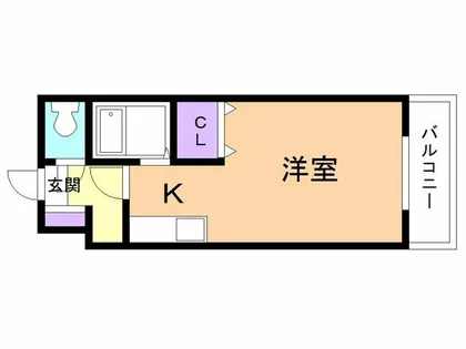 オーク ヴィラ【104号室】の間取り