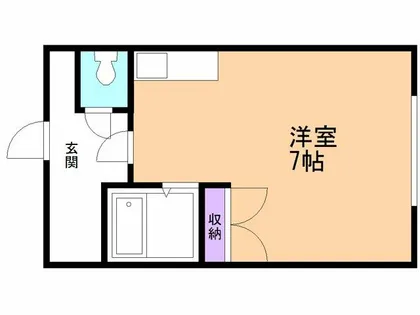 パークビレッジ【105号室】の間取り