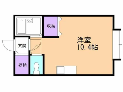 ドゥーエ・ドルチェ【1階】の間取り