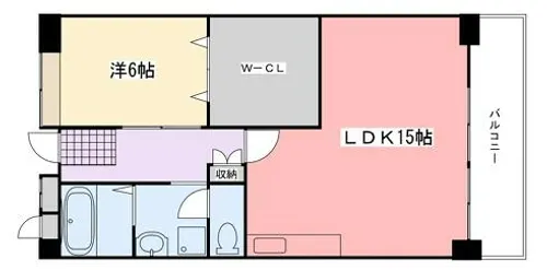 インタービレッジ八家駅前【306号室】の間取り
