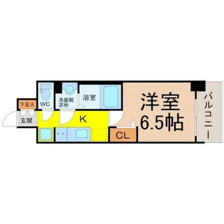 プレサンス伏見アーバンベース【11階】の間取り