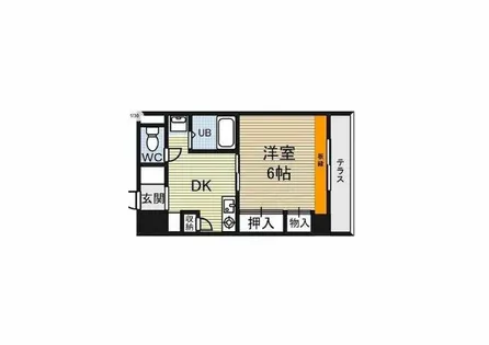 K-POINTビル【703号室】の間取り