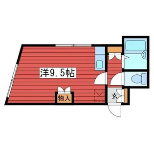 ジョインタービル【203号室】の間取り