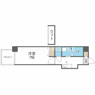 ビガーポリス112日本橋三丁目【3階】の間取り