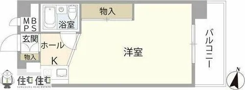 ダイアパレス豊田山之手【302号室】の間取り