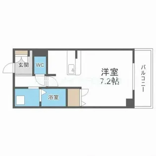プレサンス天神橋ディオレ【3階】の間取り