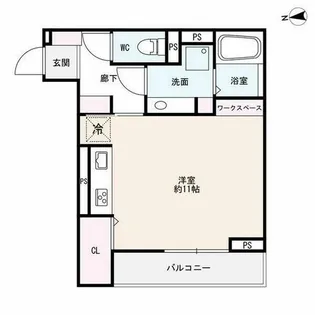 River Syo(リバーショー)【1階】の間取り