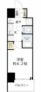 プレサンス本町ジョイス【4階】の間取り