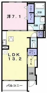 Casa エスポワール【1階】の間取り