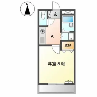Elegant Residence HT(エレガントレジデンスHT)【2階】の間取り