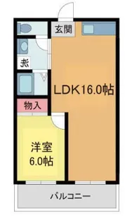 モダンアパートメント神戸宝塚Ⅰ【2階】の間取り