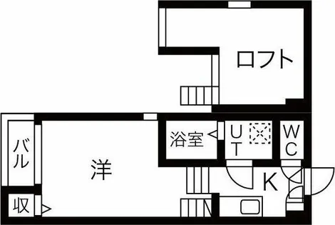 LA・コリーヌ【1階】の間取り