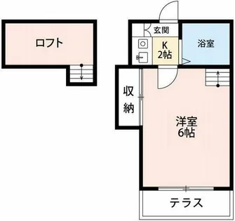 アプローズ岡崎【1階】の間取り