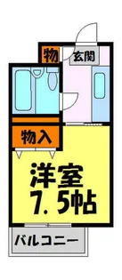 ローレルプラザ【201号室】の間取り
