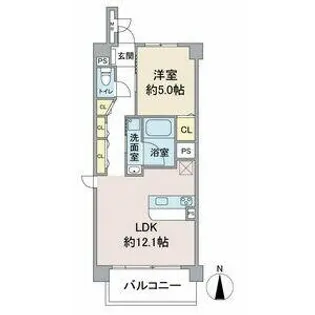 IHK天塚Ⅱ【3階】の間取り