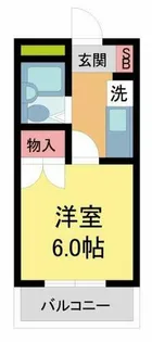 1Kの間取り画像