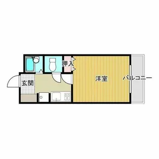 エクステンド南春日丘【3階】の間取り
