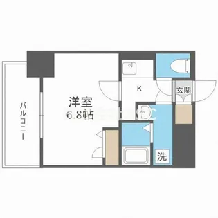 ルーエ本町【1002号室】の間取り