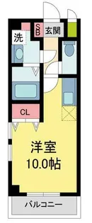 ラビット・ビル【404号室】の間取り