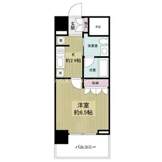 ベルファース尼崎【3階】の間取り