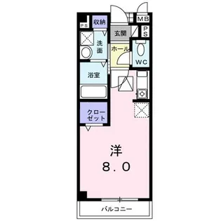 ルピナス【1階】の間取り