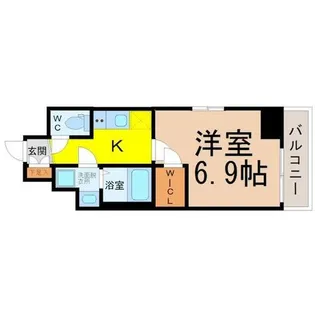 エスリード金山エクセア【11階】の間取り