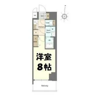 S-RESIDENCE高岳bresa【2階】の間取り