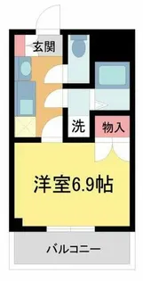 グランデアステール芦屋【402号室】の間取り