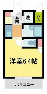 ジョイフル武庫川【101号室】の間取り