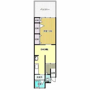 大阪府羽曳野市はびきの7丁目【一戸建】の間取り