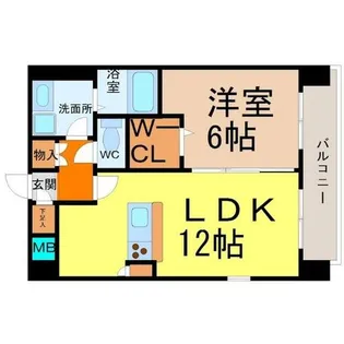YS上前津【10階】の間取り