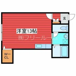 オリーブガーデン【205号室】の間取り