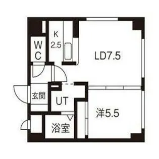 サザンセンチュリー北大【903号室】の間取り