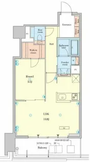 RJR堺筋本町タワー【5階】の間取り