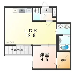 grandciel【2階】の間取り
