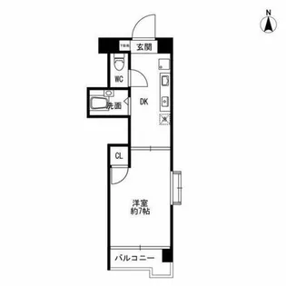 リバーシティ楠【3階】の間取り