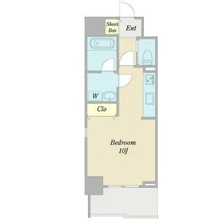 レジデンスSUN.K【506号室】の間取り