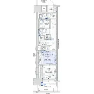 プレサンスロジェ上前津駅前THE RESIDENCE【4階】の間取り