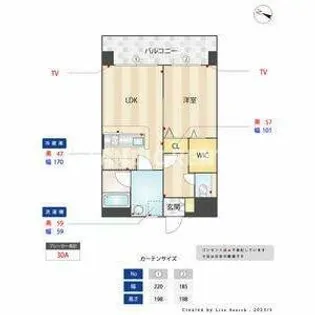 エムティースクエア吉塚駅前【8階】の間取り