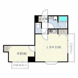 ベラビスタ柴田【3階】の間取り