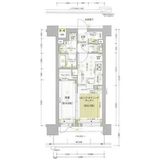 プレサンス ロジェ 御器所駅前【13階】の間取り