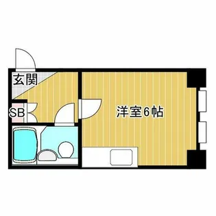 ベストレジデンス天六【4階】の間取り