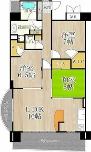 マスターズレジデンス道頓堀Ⅱ【8階】の間取り