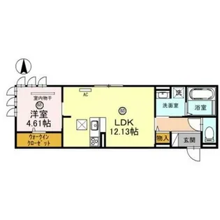 SinfariaYUZATOB棟【1階】の間取り