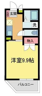 ハウスリーブス【301号室】の間取り