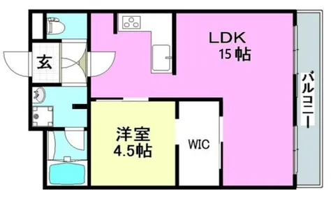 Chateau Sunrise(シャトーサンライズ)【4階】の間取り