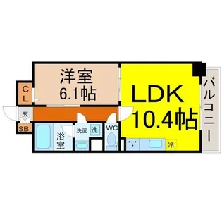 AURUM(アウルム)【4階】の間取り