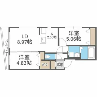 Sotine手稲【3階】の間取り